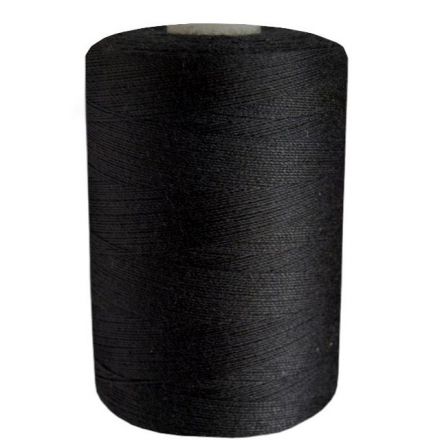 Galanterie: Polyesterové nitě 1000 m - černá