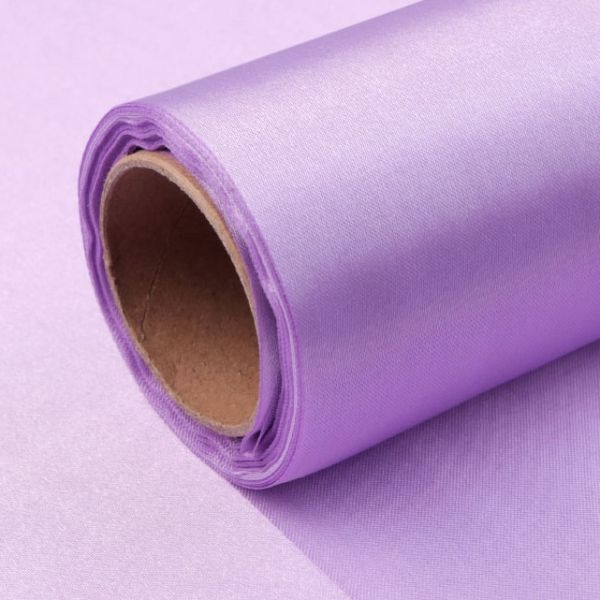 Satén jednostranný/stuha š.14cm - fialová lila