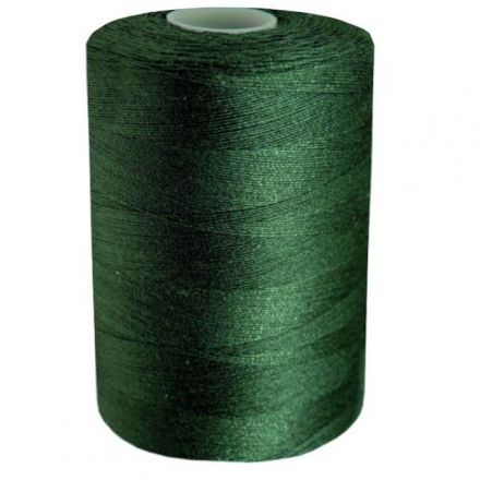 Galanterie: Polyesterové nitě 1000 m - zelená