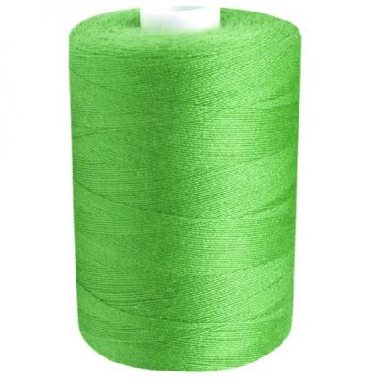 Galanterie: Polyesterové nitě 1000 m - světle zelená