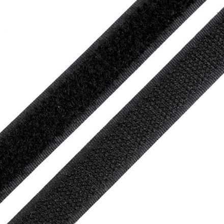 Galanterie: Suchý zip šíře 16 mm - černá