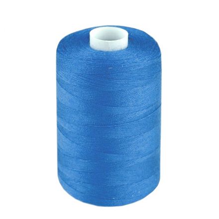Galanterie: Polyesterové nitě - modrá azuro