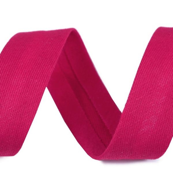 Šikmý proužek elastický šíře 20 mm - pink