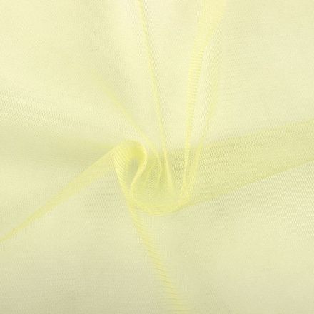 Metráž: Tyl oděvní šíře 150 cm - sv. žlutá