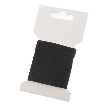 Galanterie: Keprovka na kartě šíře 10 mm (3 m) - černá