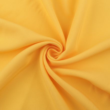 Metráž: Polyesterová šatovka Rongo - žlutá