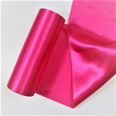 Galanterie: Satén jednostranný / stuha šíře 14 cm (1m) - pink