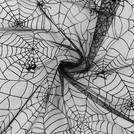 Metráž: Organza pavučiny šíře 150 cm