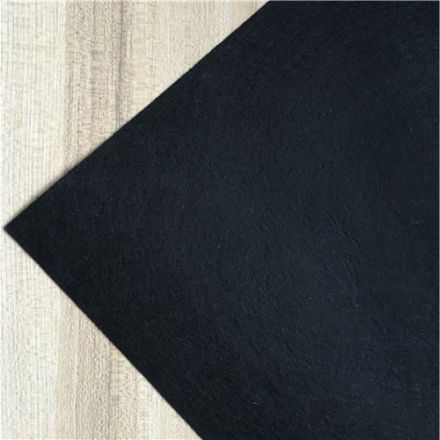 Galanterie: Látková dekorativní plsť / filc 20 x 30 cm (1ks) - černá