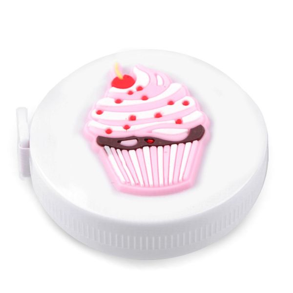 Svinovací metr s 3D obrázkem - cupcake